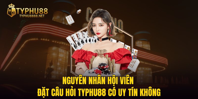 Nguyên nhân hội viên đặt câu hỏi TYPHU88 có uy tín không